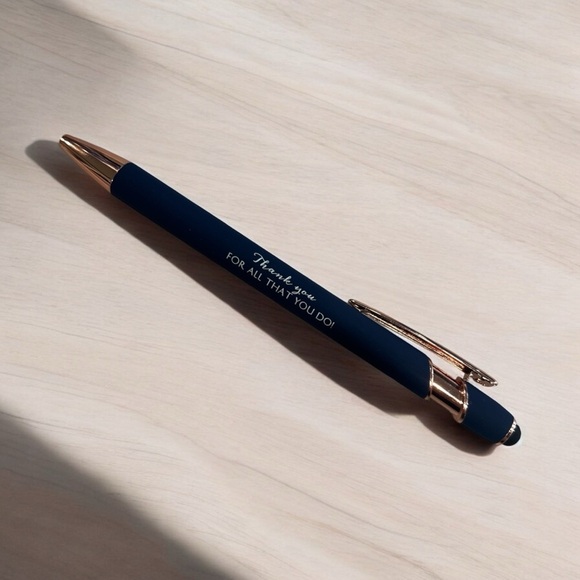 Thank you gift Engraved Appreciation Set Book and Pen | For All you Do - Picture 5 of 7